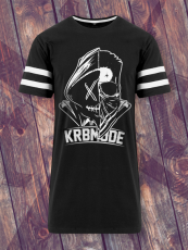 KRBxIKRZ /// 2FACE /// STRIPE BLACKSHIRT