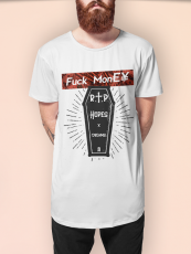 KRBxIKRZ /// MONEY /// LONG WHITESHIRT