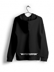 DEAMON | WUTSTOPPEN | BLACK HOODIE